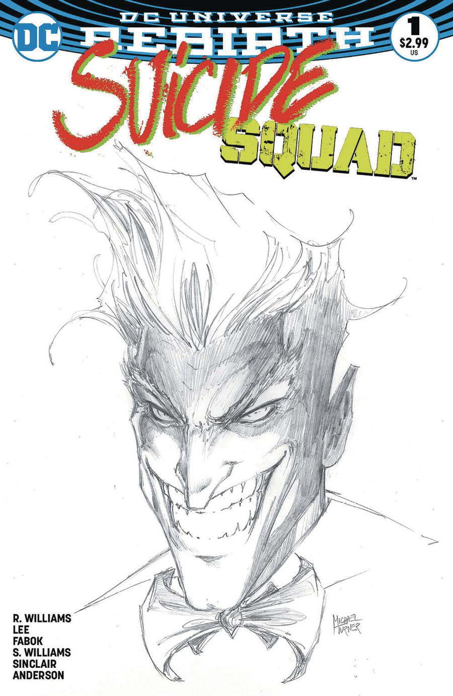 Suicide Squad Vol 4 #1 Cover P Variant Michael Turner & Peter Steigerwald Aspen Comics B Cover
