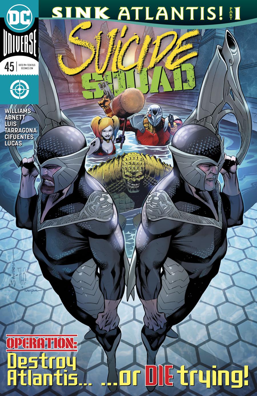 Suicide Squad Vol 4 #45 Cover A Regular Rafa Sandoval Cover (Sink Atlantis Part 1)