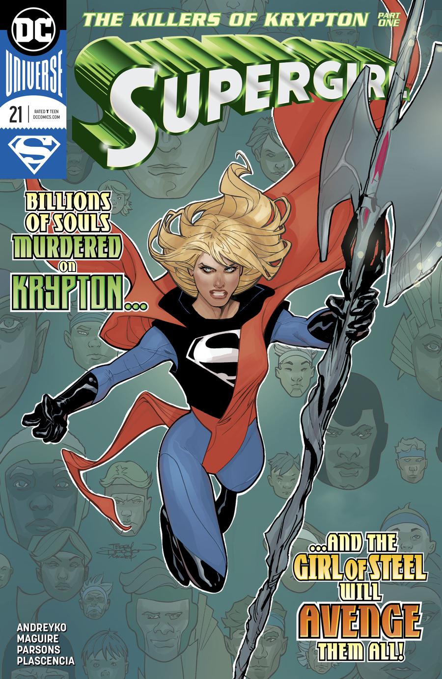 Supergirl Vol 7 #21 Cover A Regular Terry Dodson & Rachel Dodson Cover