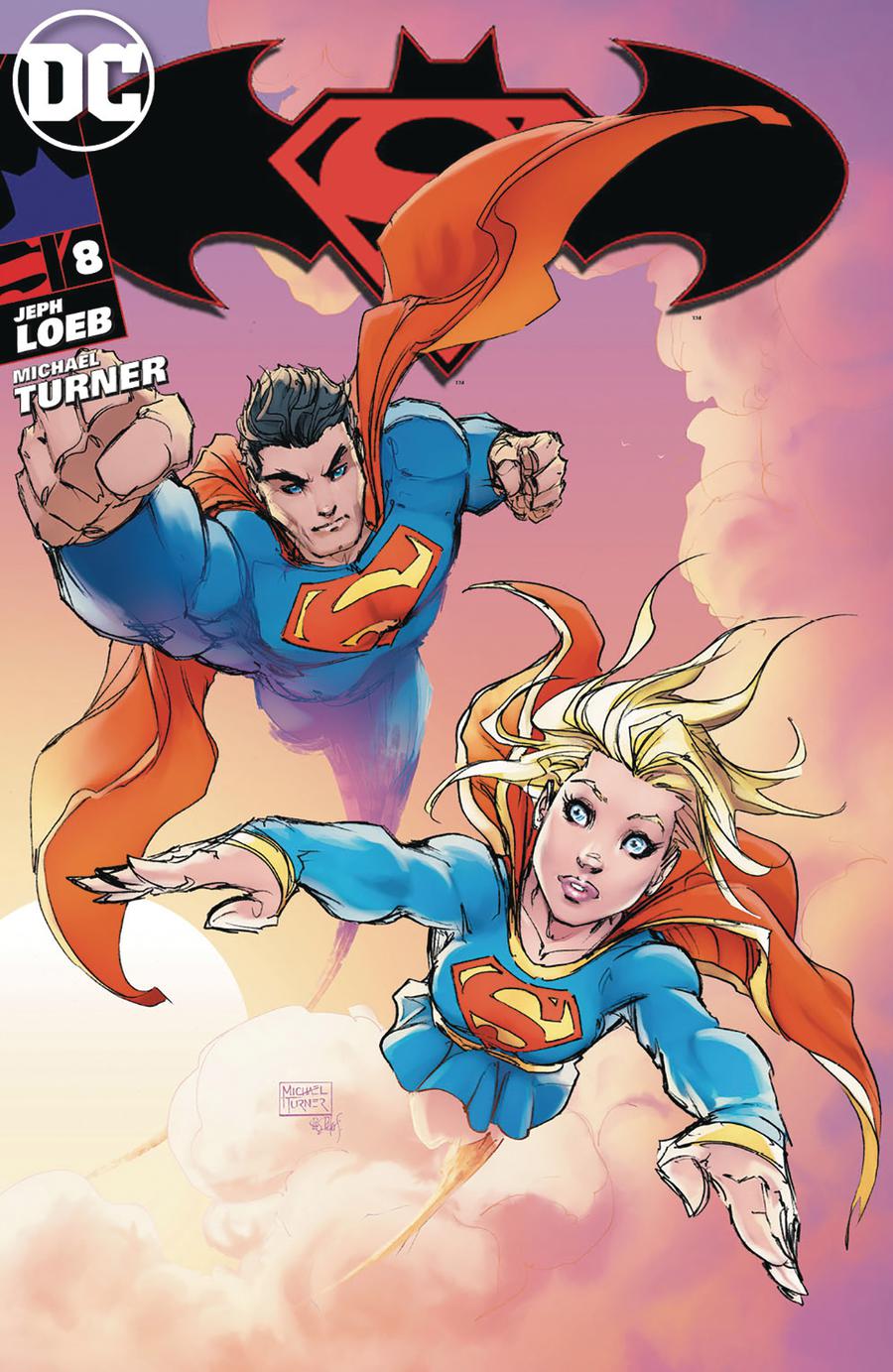 Superman Batman #8 Cover E Variant Michael Turner & Peter Steigerwald Aspen Comics B Cover
