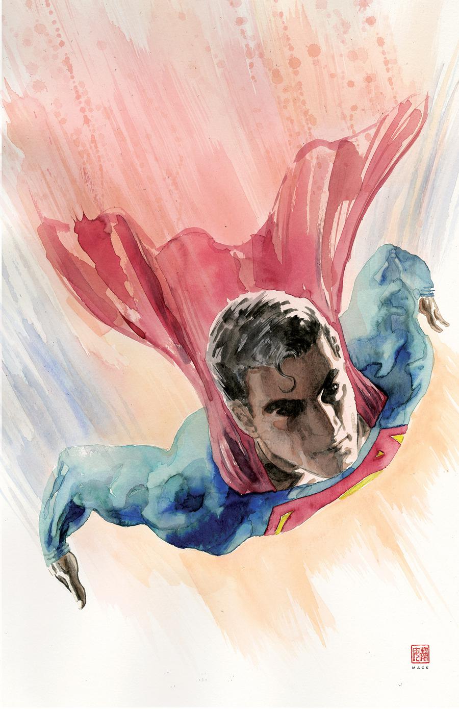 Superman Vol 6 #2 Cover C Variant David Mack Cover