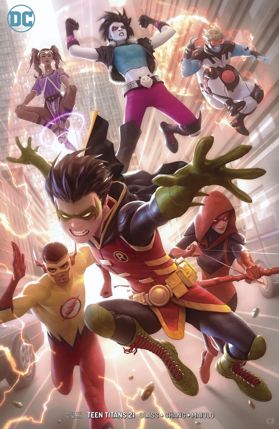 Teen Titans Vol 6 #21 Cover B Variant Alex Garner Cover