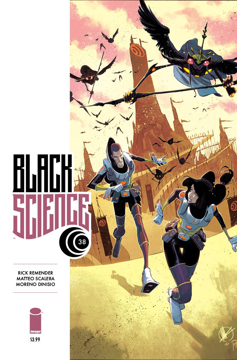 Black Science #38 Cover A Regular Matteo Scalera & Moreno Dinisio Cover