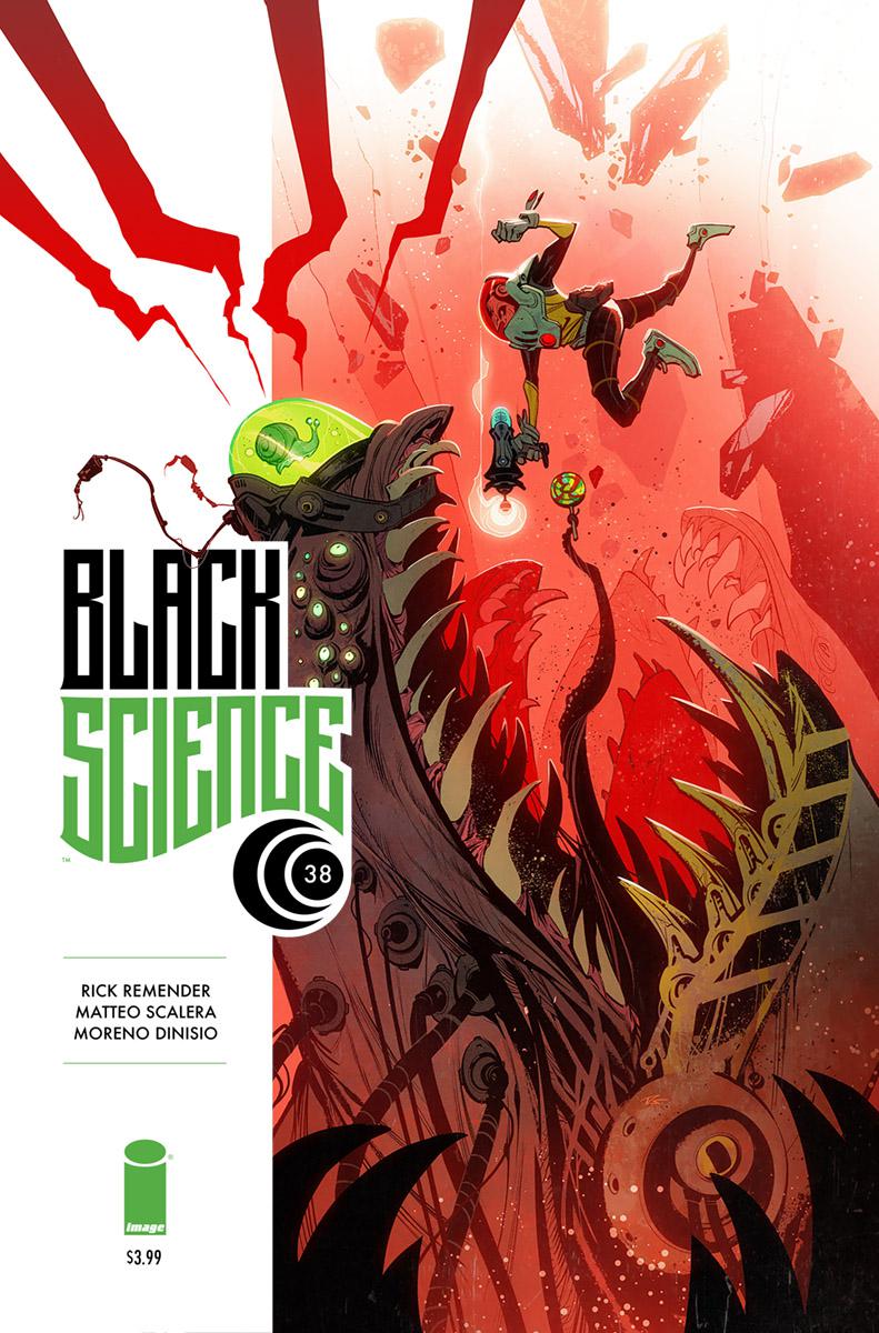 Black Science #38 Cover B Variant Creature Box Cover