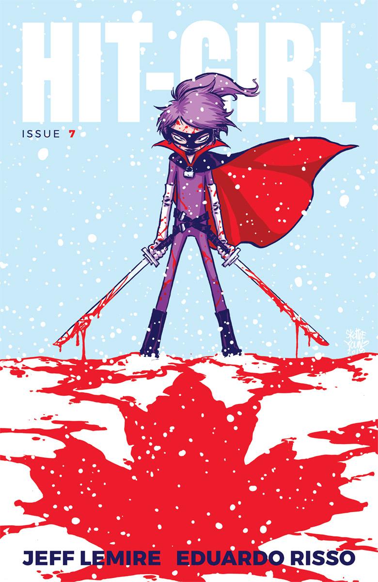 Hit-Girl Vol 2 #7 Cover C Variant Skottie Young Cover