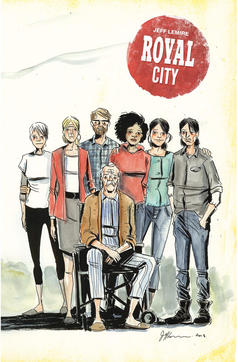 Royal City #14 Cover A Regular Jeff Lemire Cover