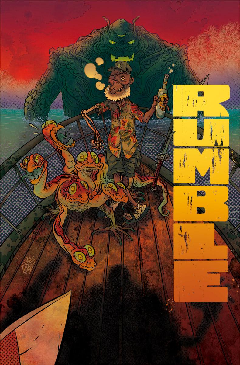 Rumble Vol 2 #6 Cover A Regular David Rubin Cover