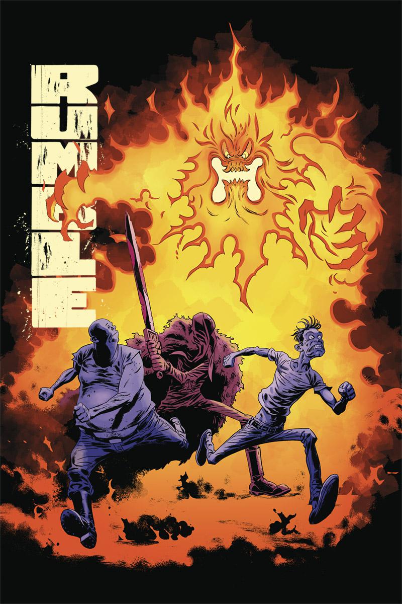 Rumble Vol 2 #6 Cover B Variant Peter Snejbjerg Cover