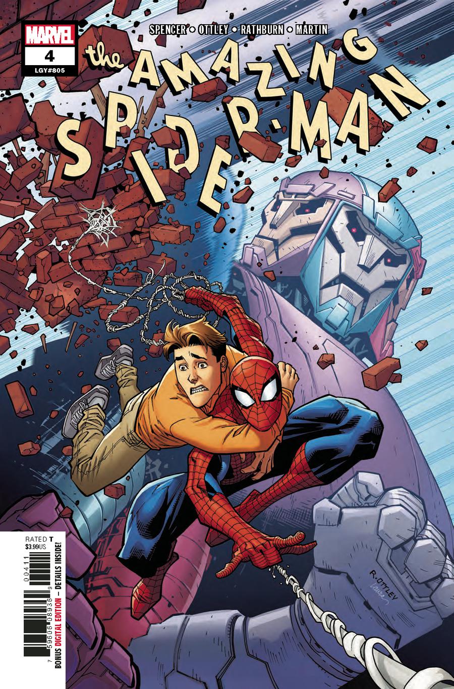 Amazing Spider-Man Vol 5 #4 Cover A 1st Ptg Regular Ryan Ottley Cover