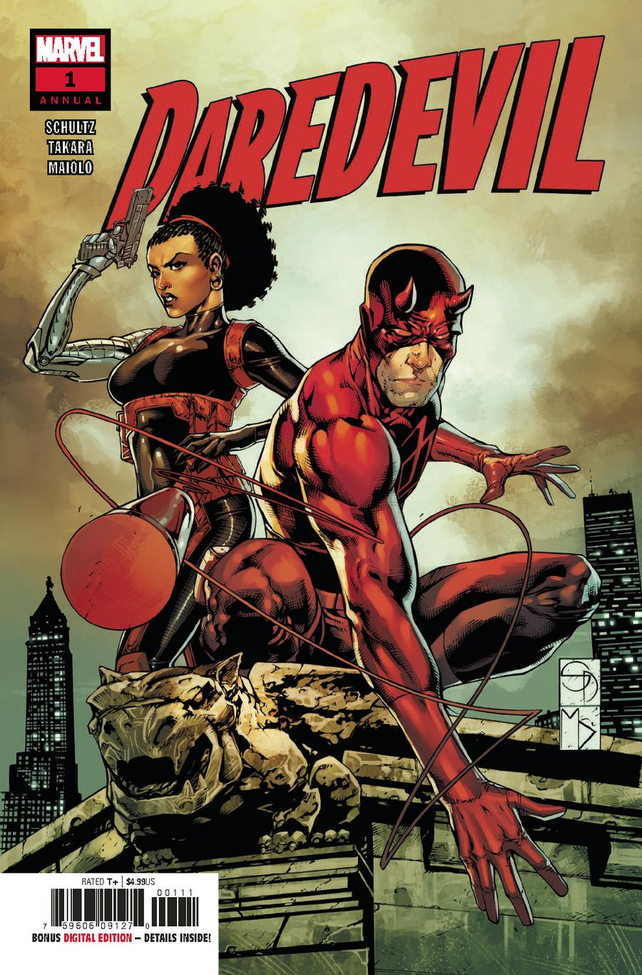 Daredevil Vol 5 Annual 2018 #1 Cover A Regular Shane Davis Cover