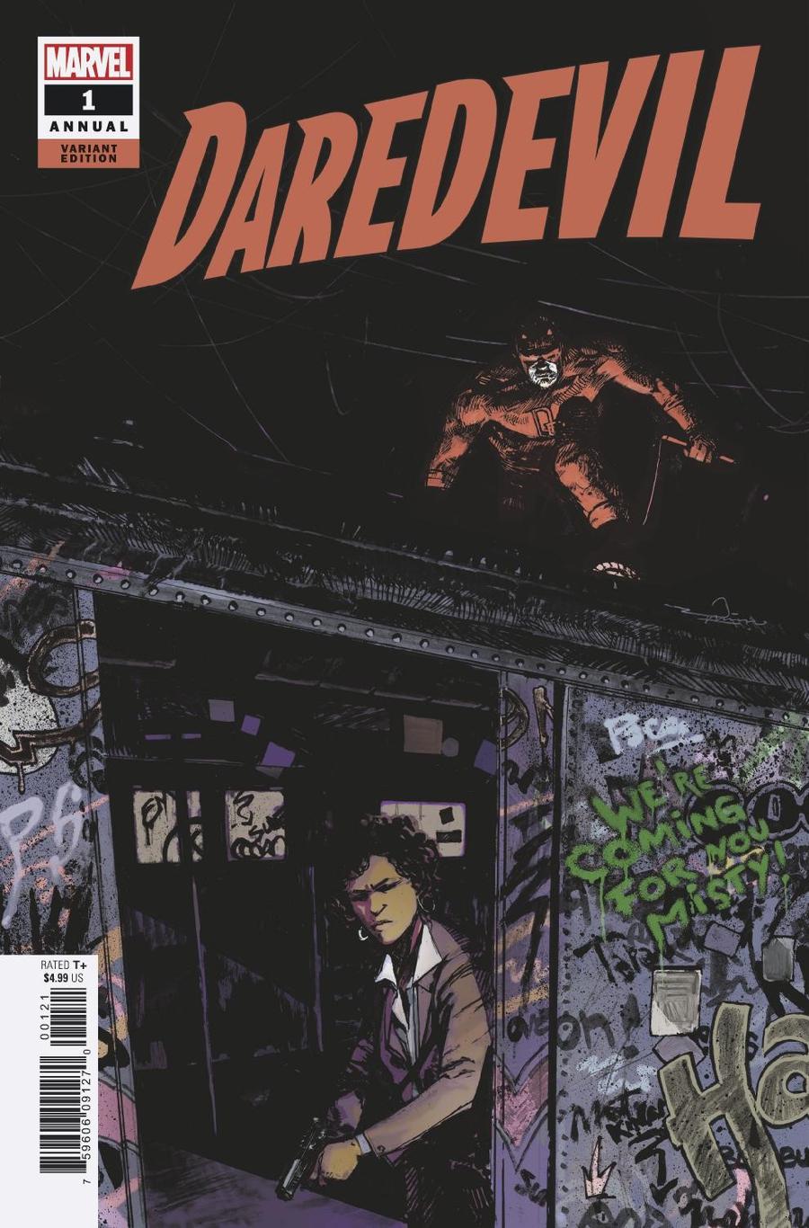 Daredevil Vol 5 Annual 2018 #1 Cover B Variant Gerardo Zaffino Cover