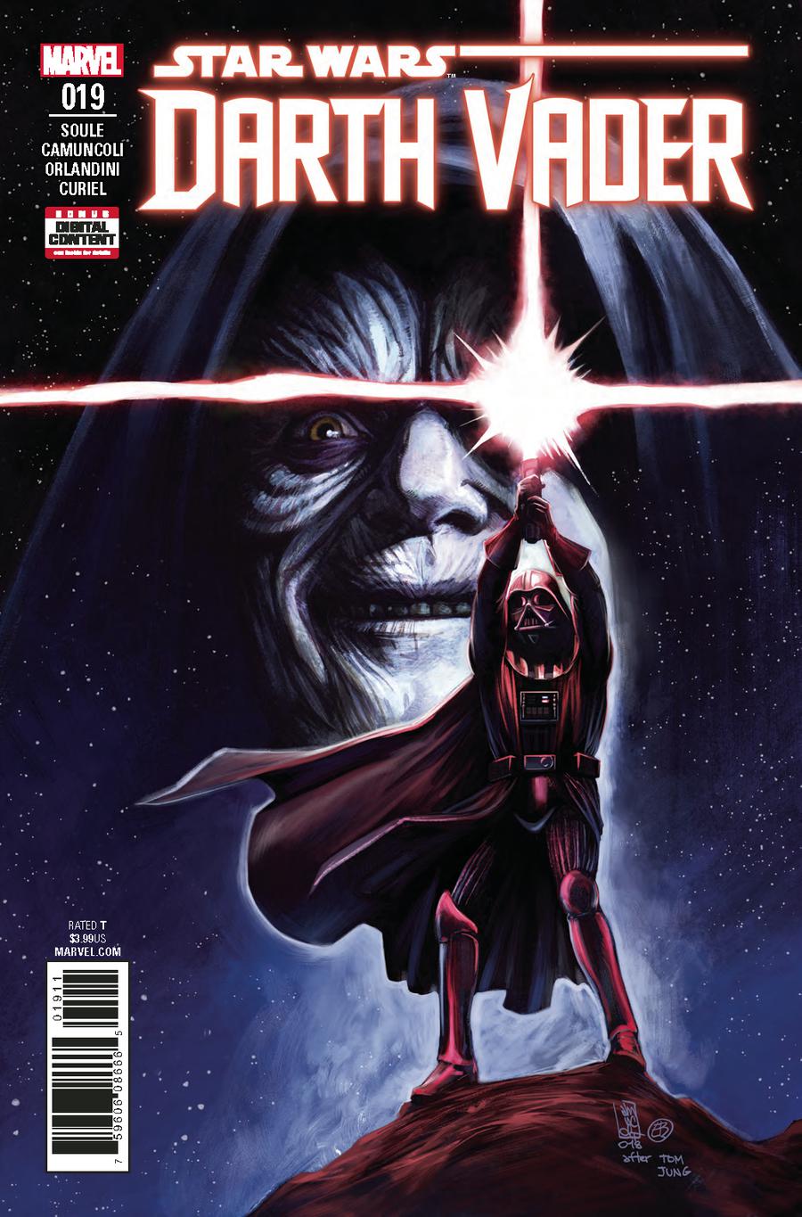 Darth Vader Vol 2 #19 Cover A Regular Giuseppe Camuncoli & Elia Bonetti Cover