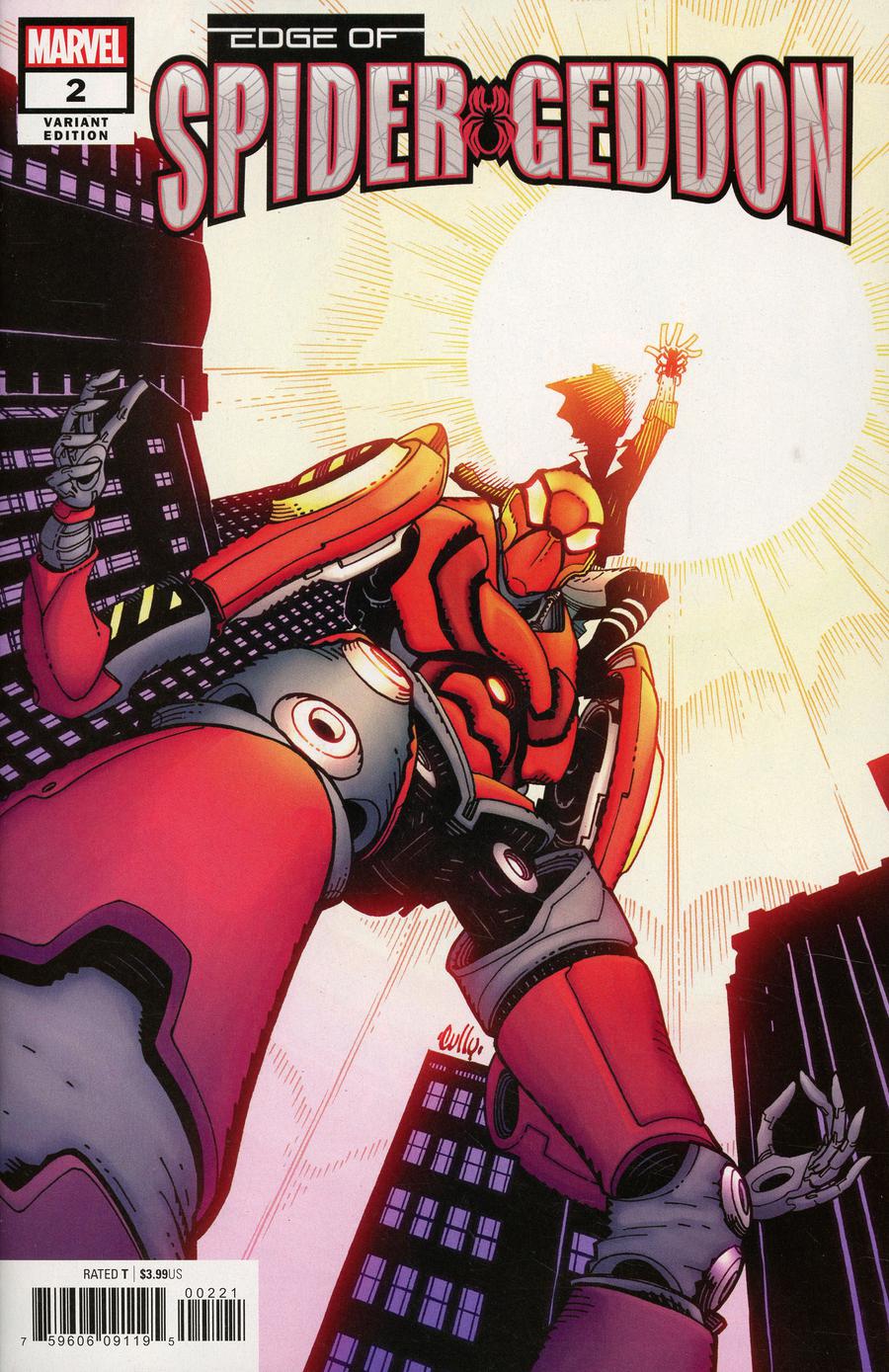 Edge Of Spider-Geddon #2 Cover B Variant Cully Hamner Cover