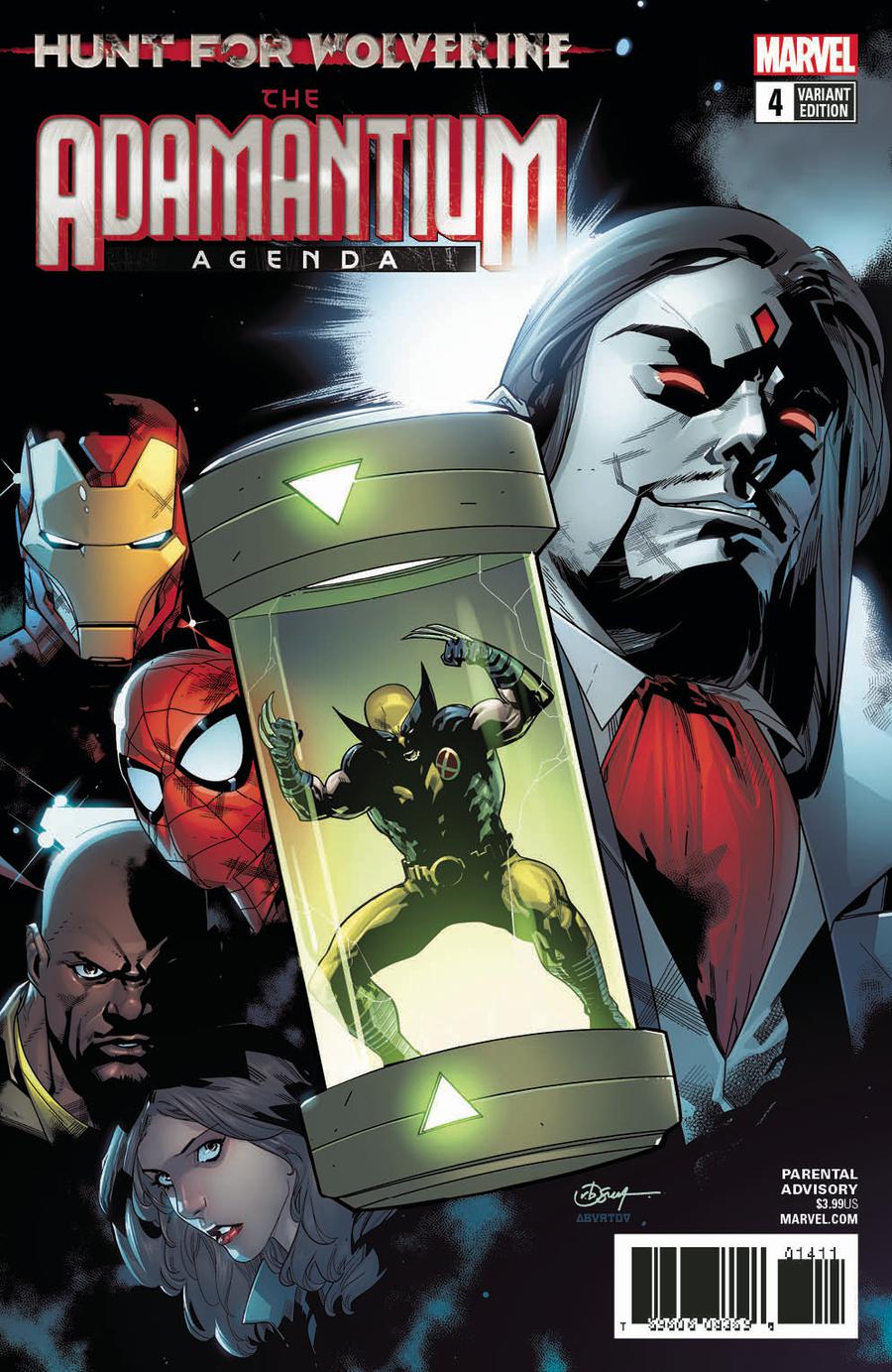 Hunt For Wolverine Adamantium Agenda #4 Cover B Variant RB Silva Cover