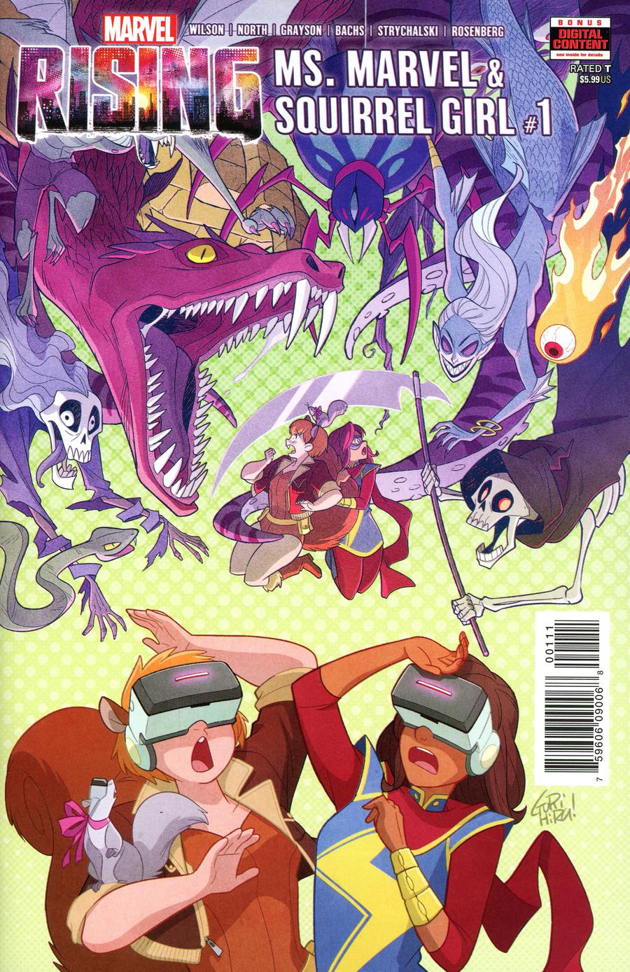 Marvel Rising Ms Marvel Squirrel Girl #1 Cover A Regular Gurihiru Cover