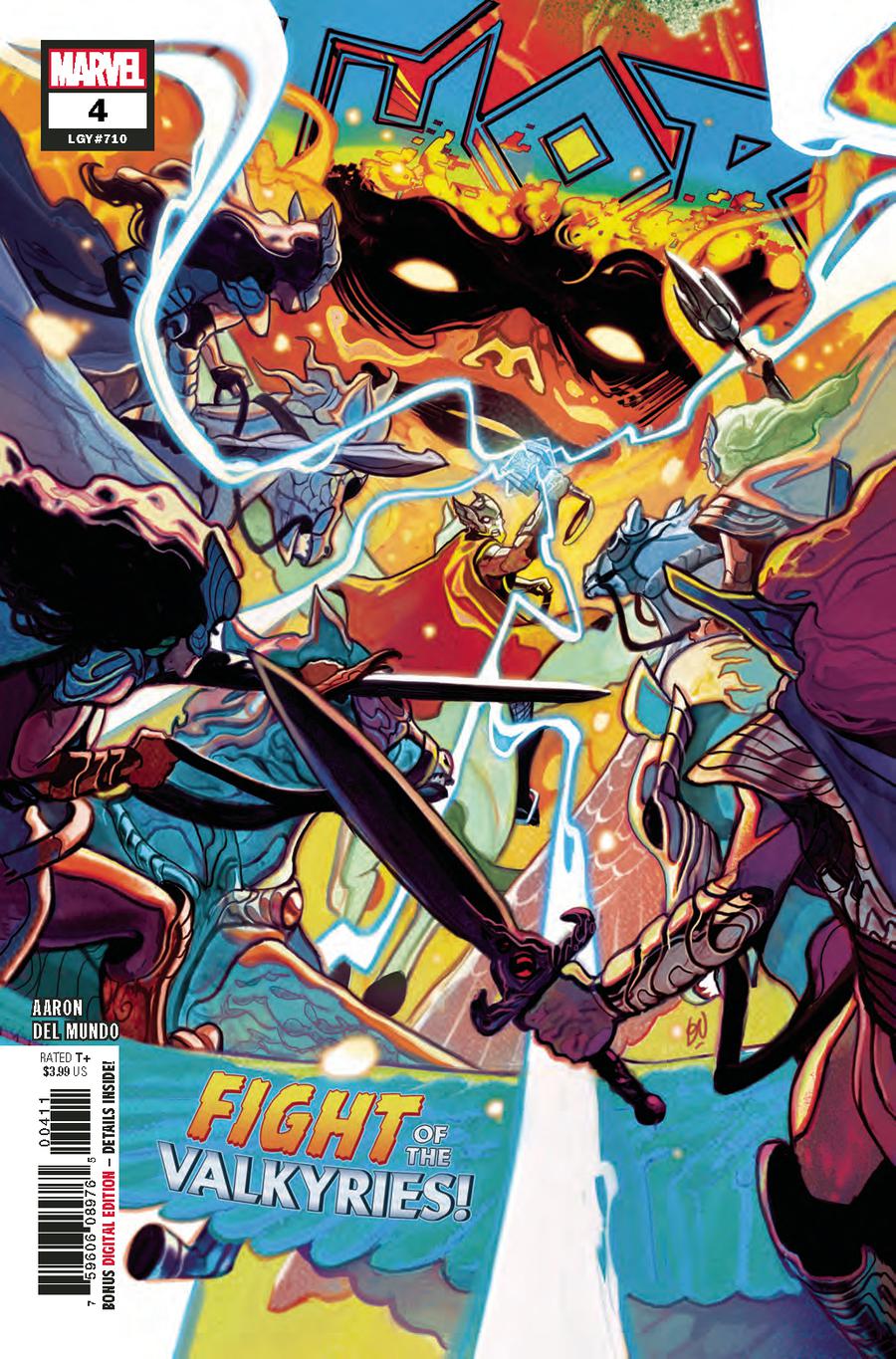 Thor Vol 5 #4 Cover A Regular Mike Del Mundo Cover