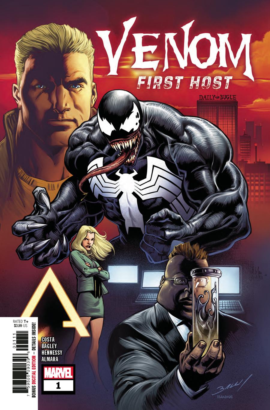 Venom First Host #1 Cover A 1st Ptg Regular Mark Bagley Cover