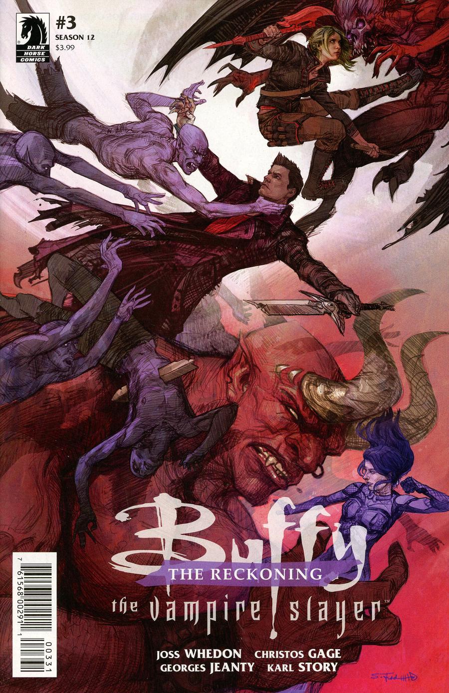 Buffy The Vampire Slayer Season 12 The Reckoning #3 Cover C Variant Scott Fischer Ultra Cover