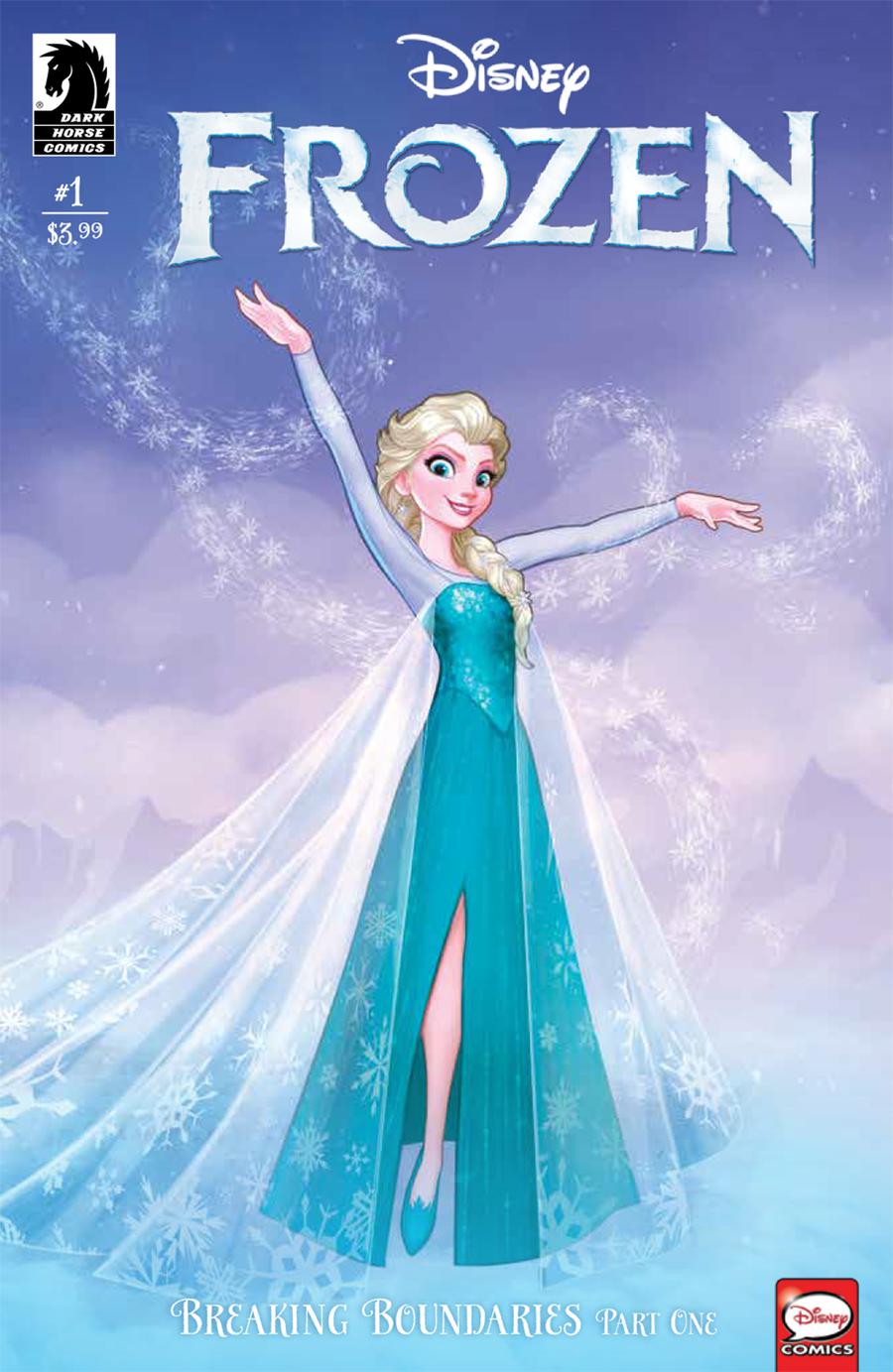 Disney Frozen Breaking Boundaries #1 Cover B Variant Eduardo Francisco Cover