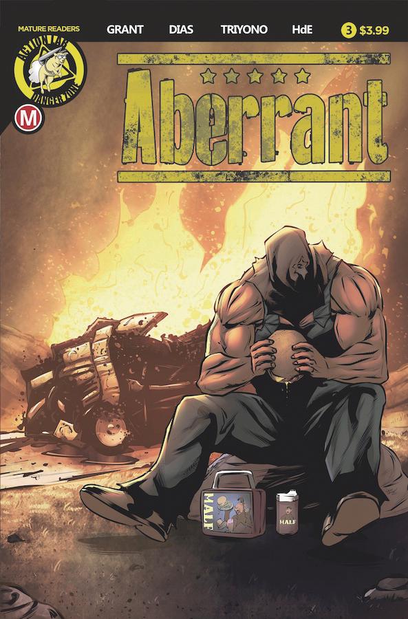 Aberrant #3 Cover B Variant Davi Leon Dias Cover