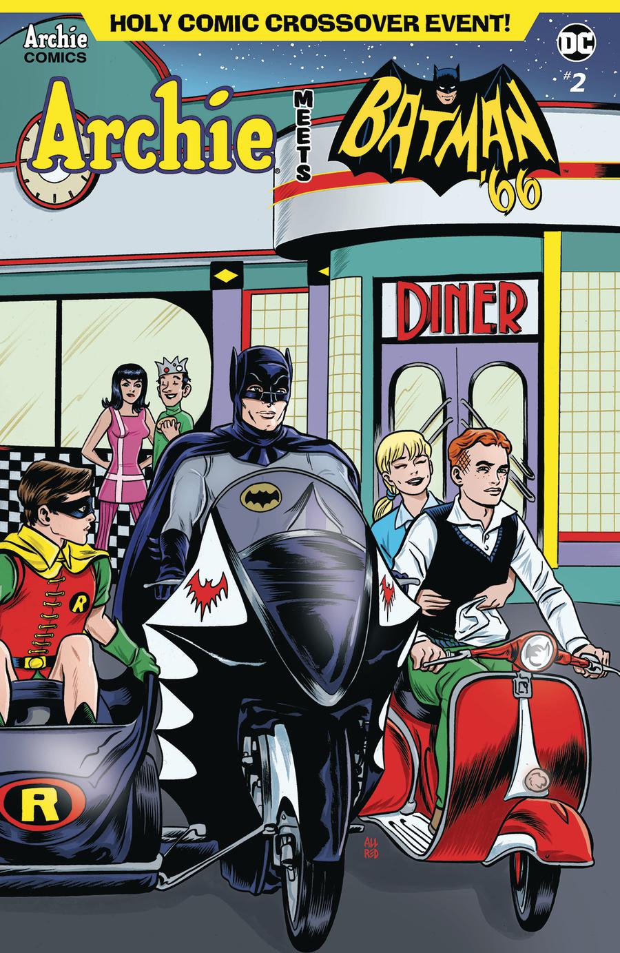 Archie Meets Batman 66 #2 Cover A Regular Michael Allred & Laura Allred Cover