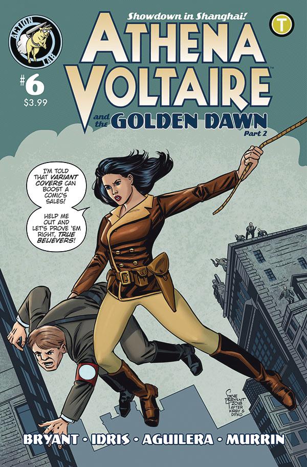 Athena Voltaire #6 Cover B Variant Jason Millet Cover