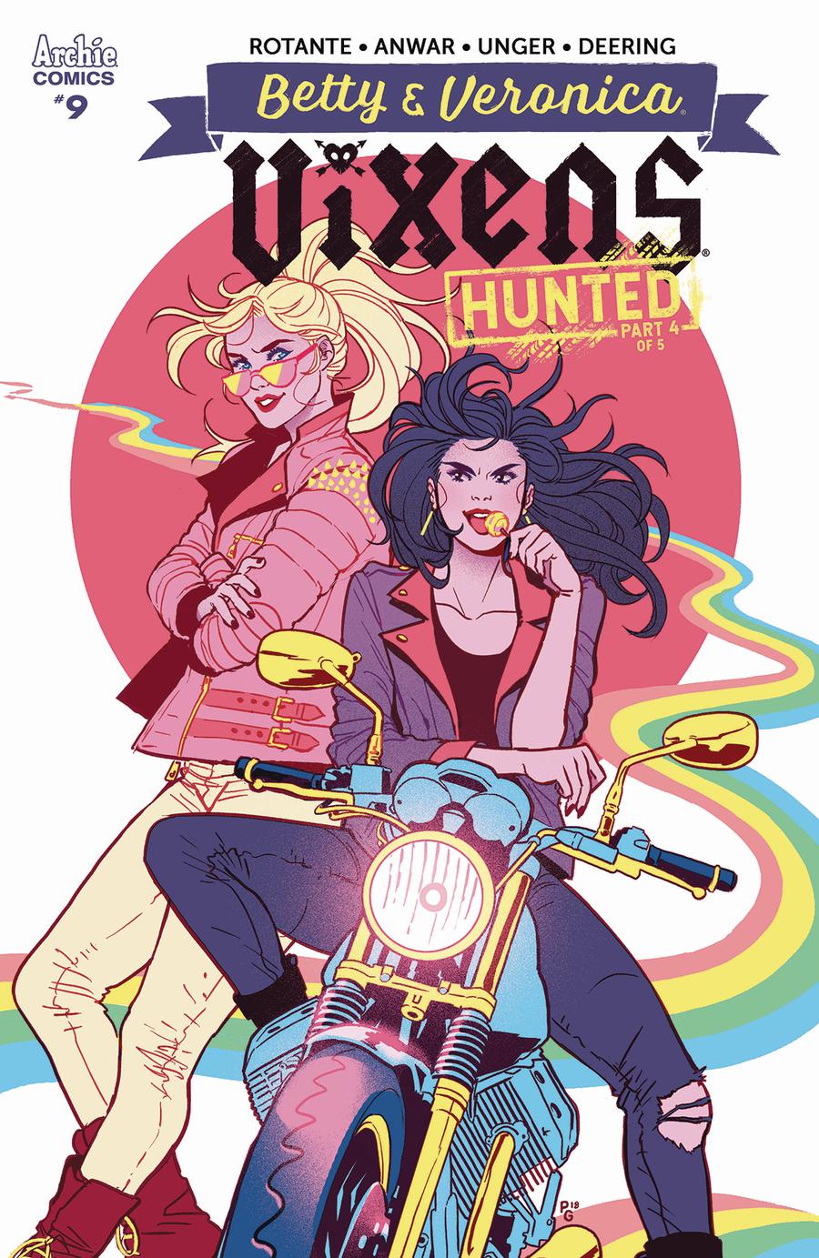 Betty & Veronica Vixens #9 Cover B Variant Paulina Ganucheau Cover