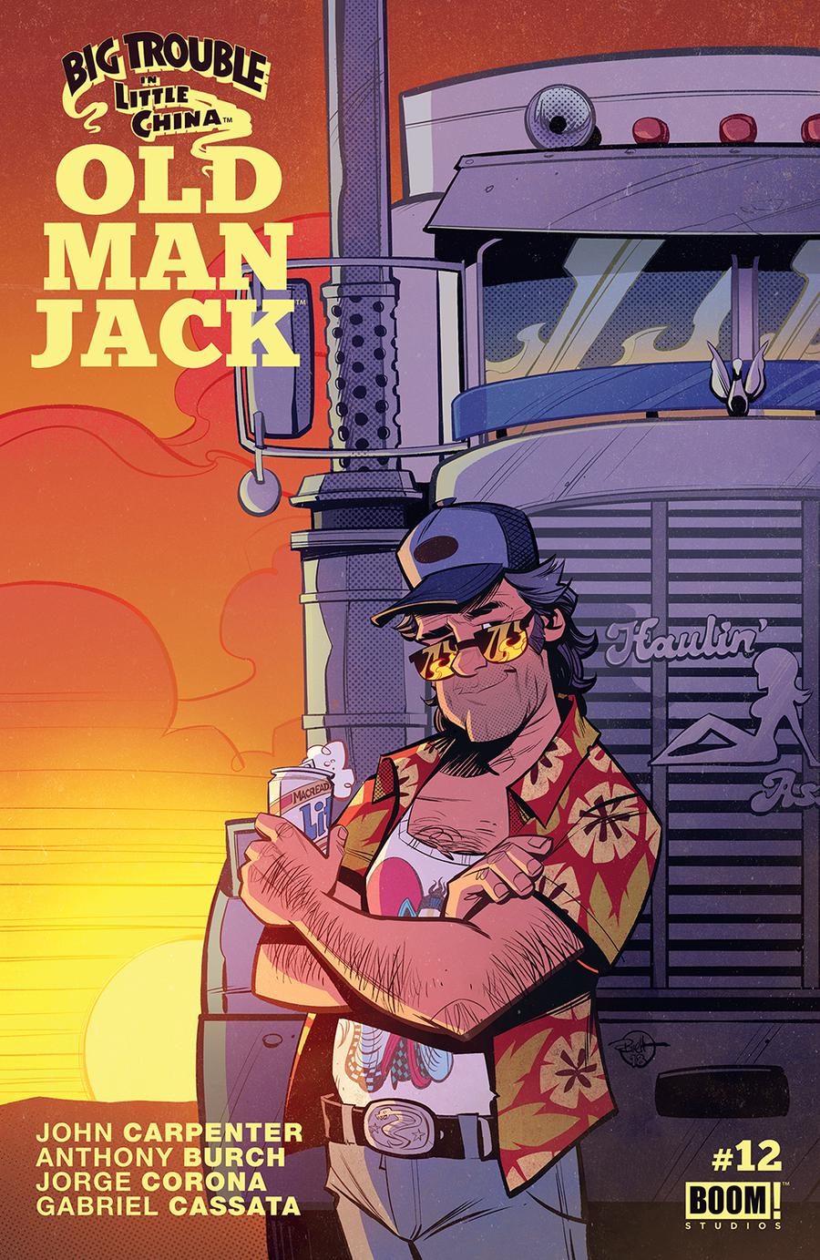 Big Trouble In Little China Old Man Jack #12 Cover A Regular Brett Parson Cover