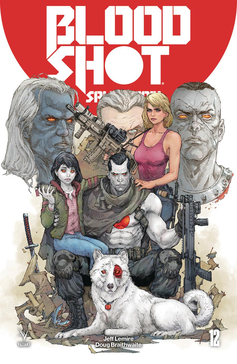 Bloodshot Salvation #12 Cover A Regular Kenneth Rocafort Cover