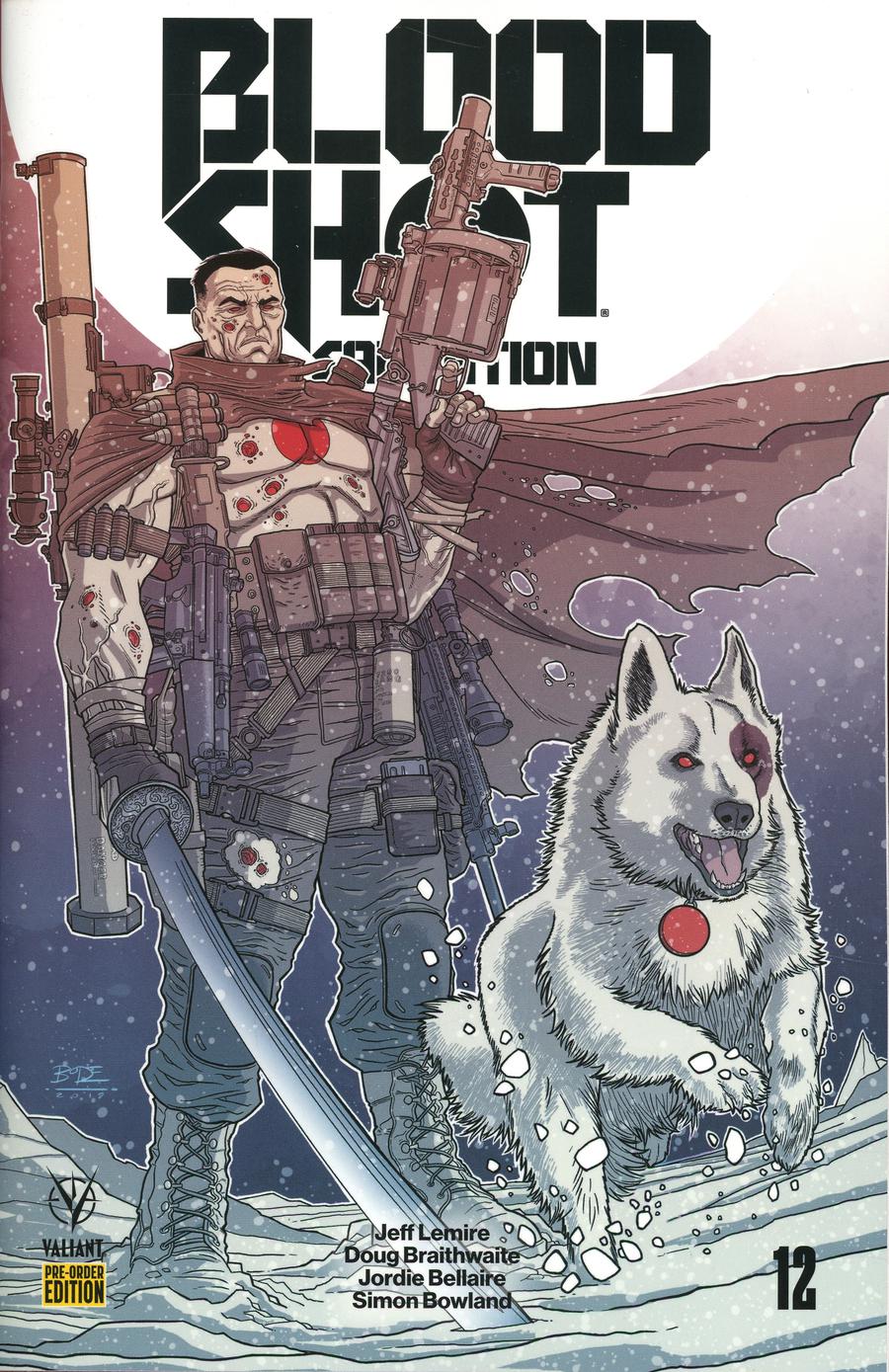 Bloodshot Salvation #12 Cover C Variant Ryan Bodenheim Cover