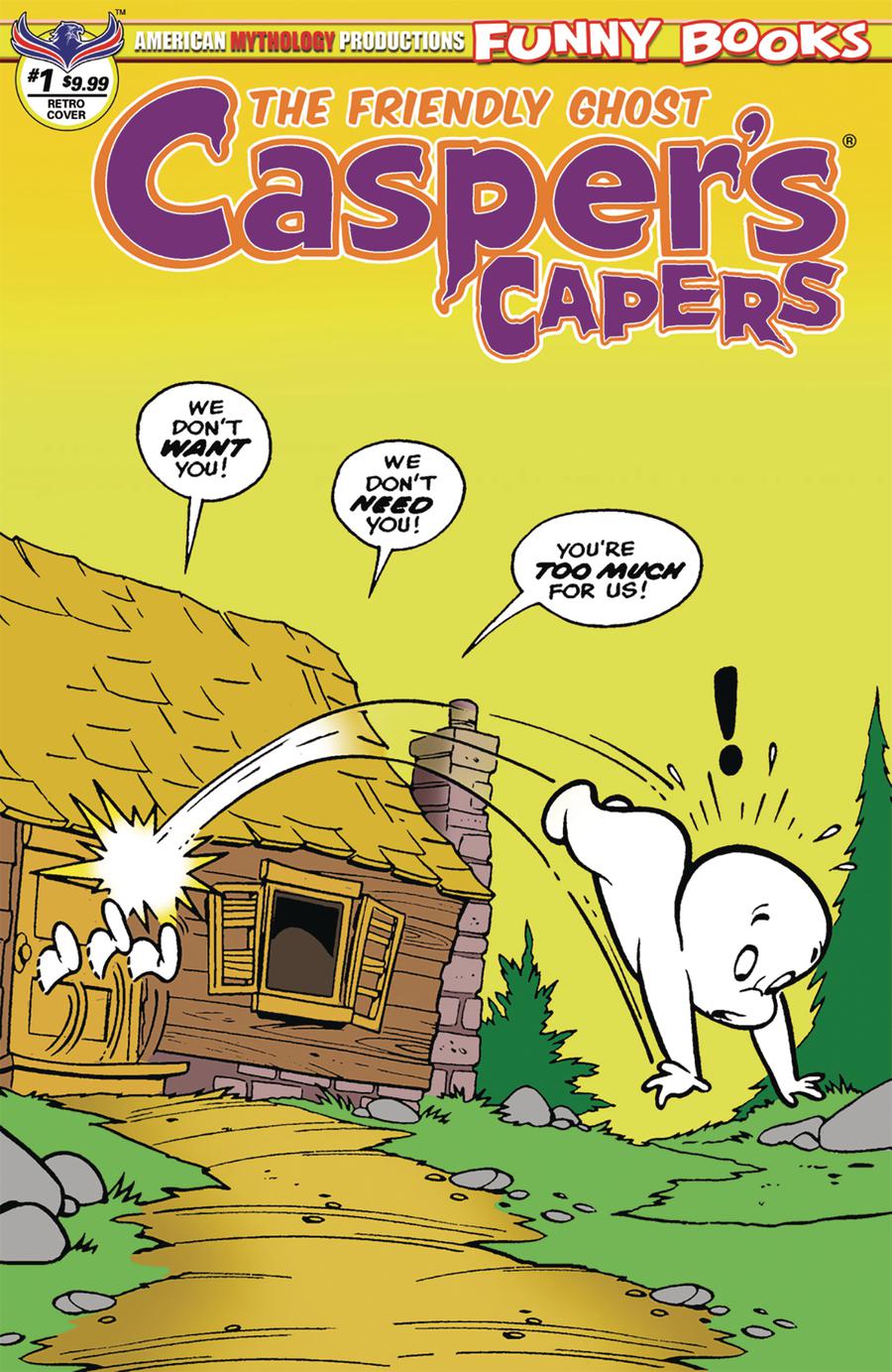 Caspers Capers #1 Cover B Variant Warren Kremer Vintage Limited Edition Cover