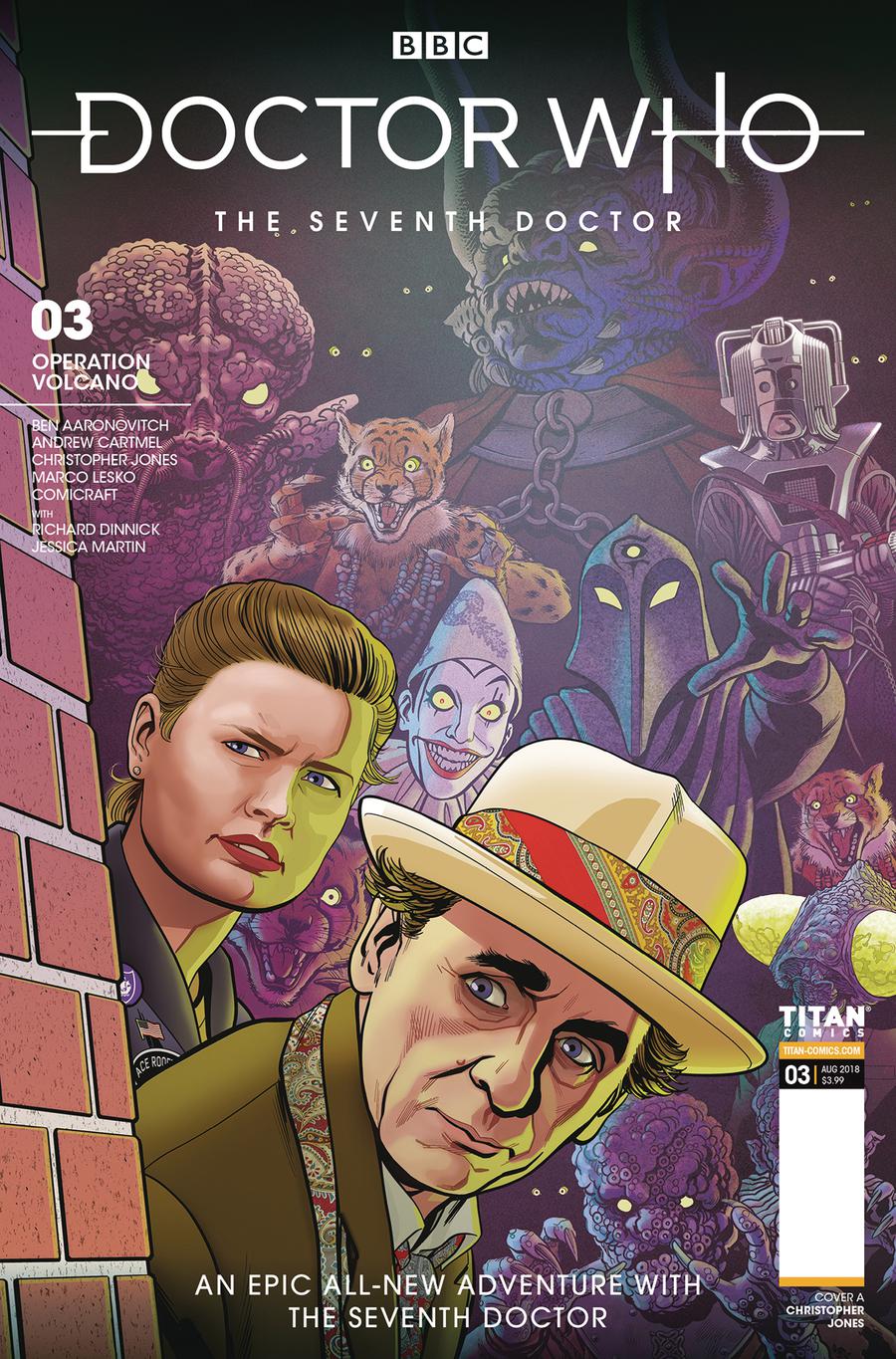 Doctor Who 7th Doctor #3 Cover A Regular Christopher Jones Cover