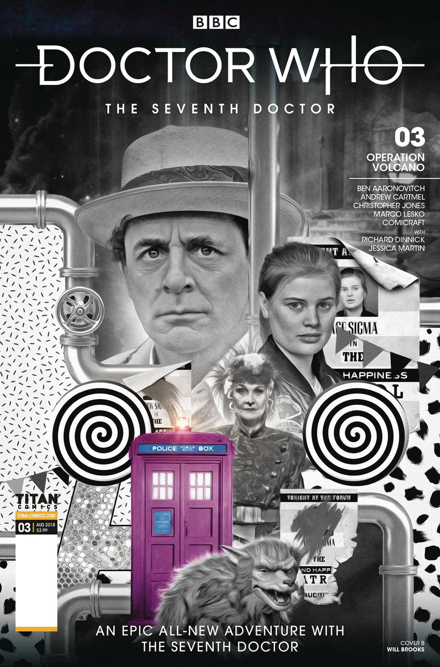 Doctor Who 7th Doctor #3 Cover B Variant Photo Cover