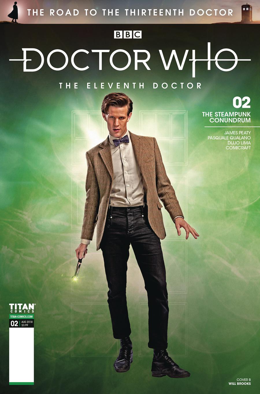 Doctor Who Road To The 13th Doctor #2 11th Doctor Cover B Variant Photo Cover