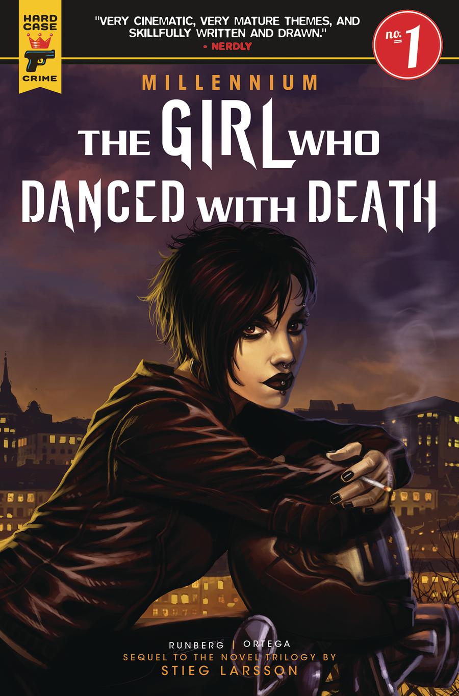 Hard Case Crime Millennium Girl Who Danced With Death #1 Cover A Regular Claudia Ianniciello Cover