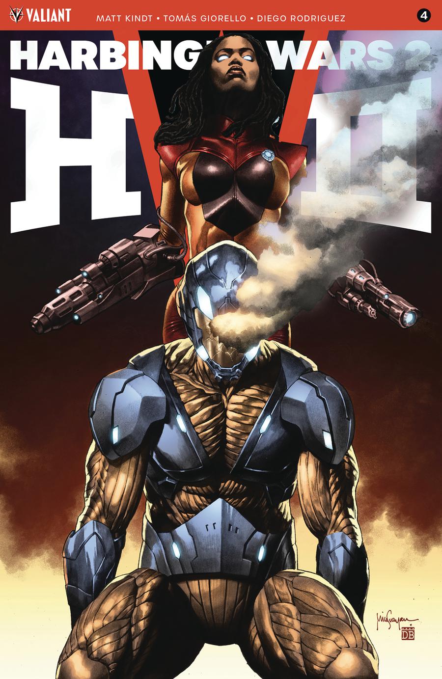 Harbinger Wars 2 #4 Cover B Variant Mico Suayan Cover