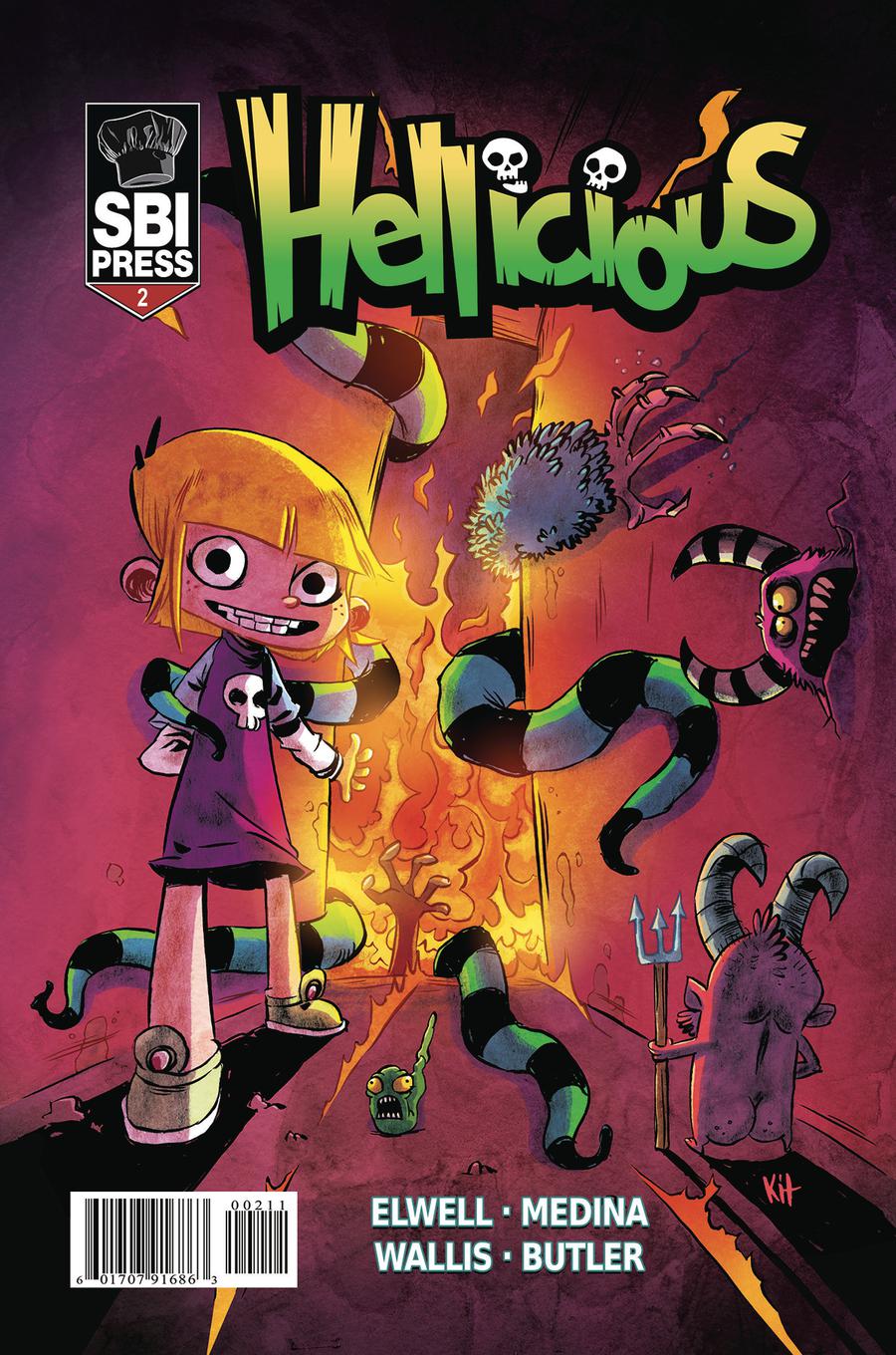 Hellicious #2 Cover A Regular Kit Wallis Cover