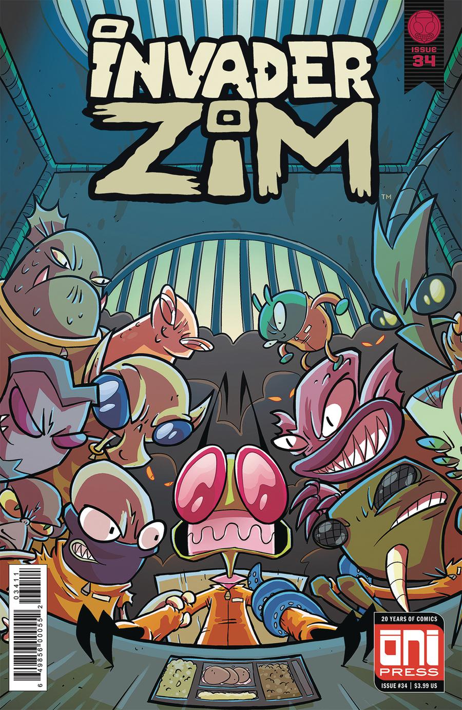 Invader Zim #34 Cover A Regular Fred Stresing & Warren Wucinich Cover