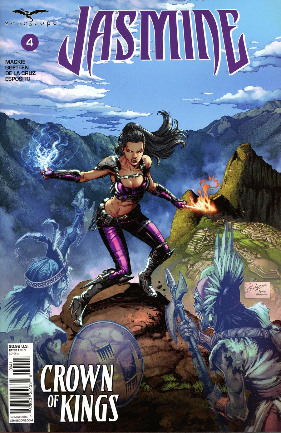 Grimm Fairy Tales Presents Jasmine Crown Of Kings #4 Cover A Edgar Salazar