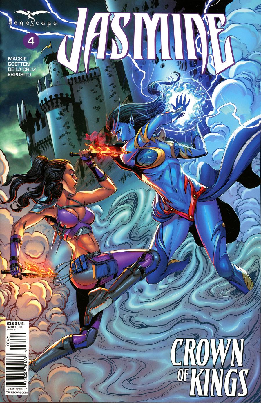 Grimm Fairy Tales Presents Jasmine Crown Of Kings #4 Cover B Allan Otero