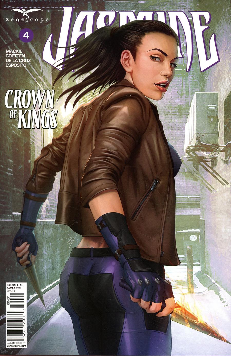 Grimm Fairy Tales Presents Jasmine Crown Of Kings #4 Cover C Meguro