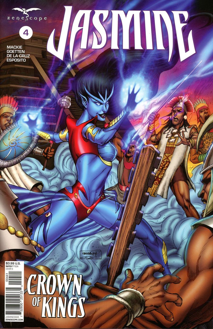 Grimm Fairy Tales Presents Jasmine Crown Of Kings #4 Cover D Sheldon Goh