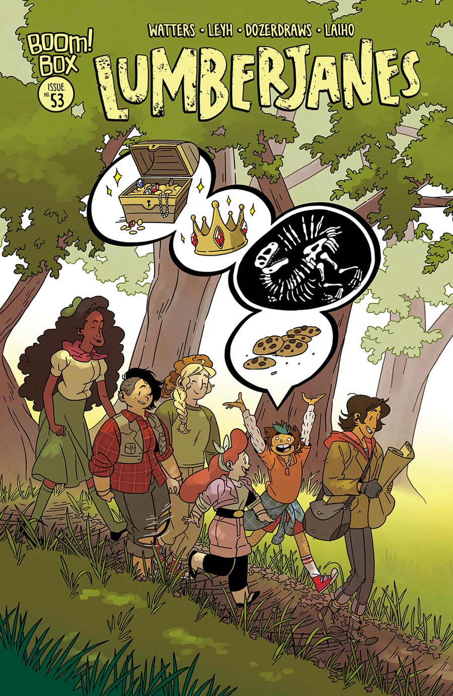 Lumberjanes #53 Cover A Regular Kat Leyh Cover