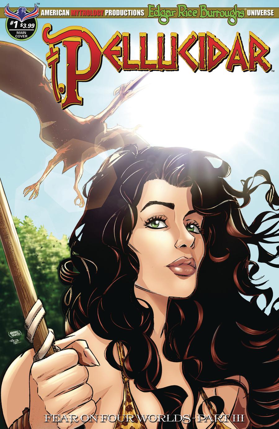 Pellucidar #1 Cover A Regular Gabriel Rearte Cover (Fear On Four Worlds Part 3)