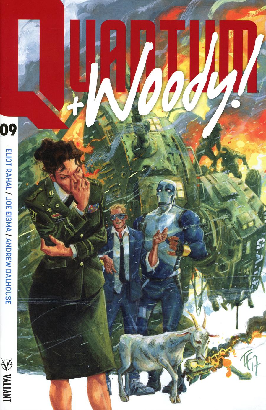 Quantum & Woody Vol 4 #9 Cover A Regular Tom Fowler Cover