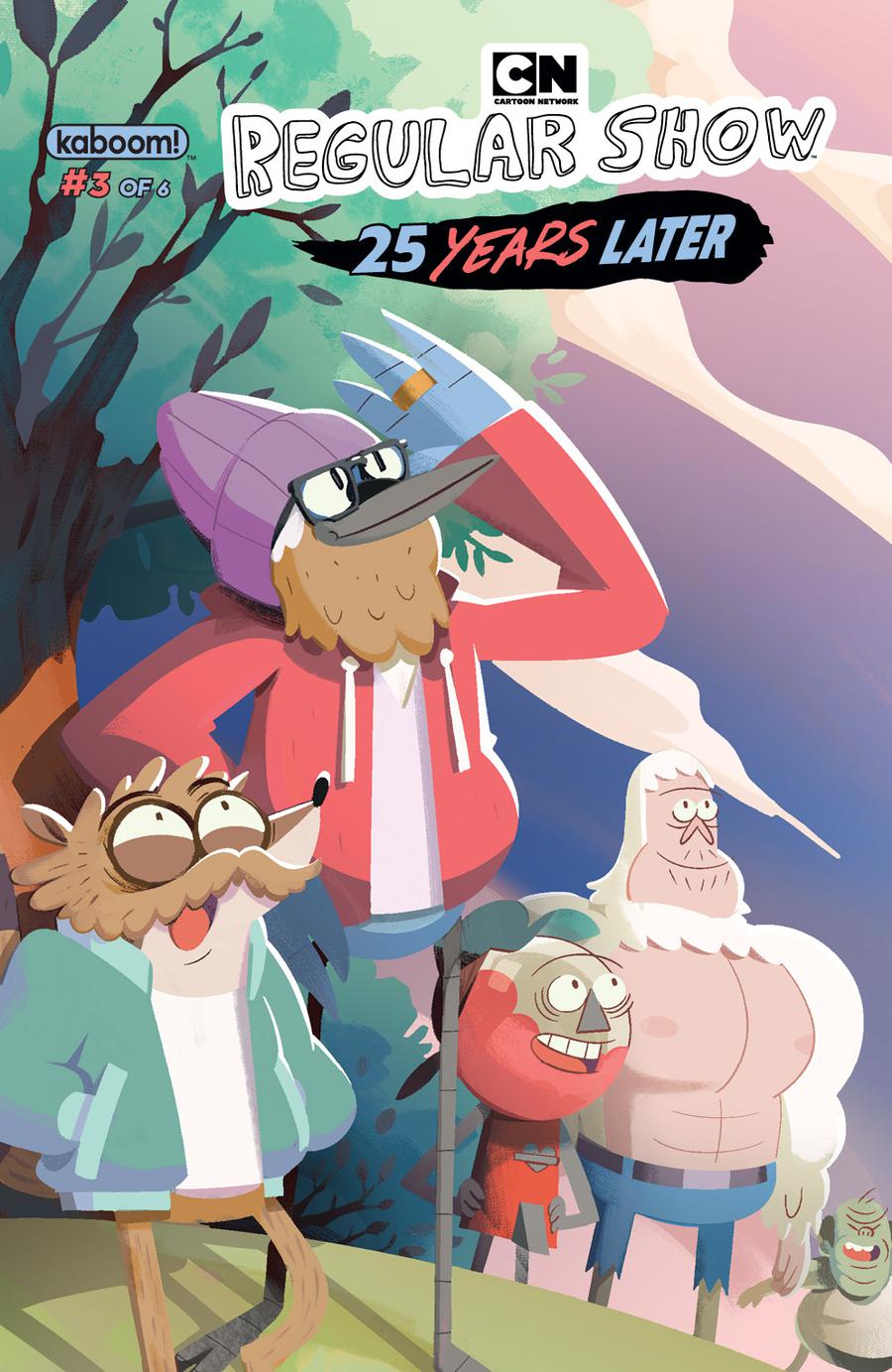 Regular Show 25 Years Later #3 Cover A Regular Cristina Rose Chua Cover