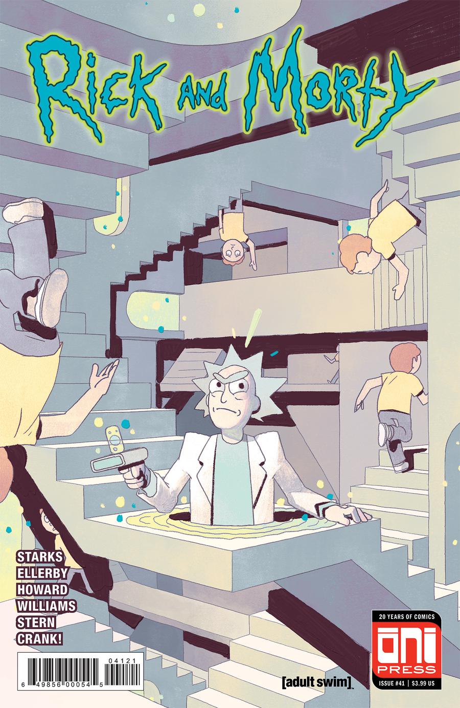 Rick And Morty #41 Cover B Variant Kyle Smart Cover