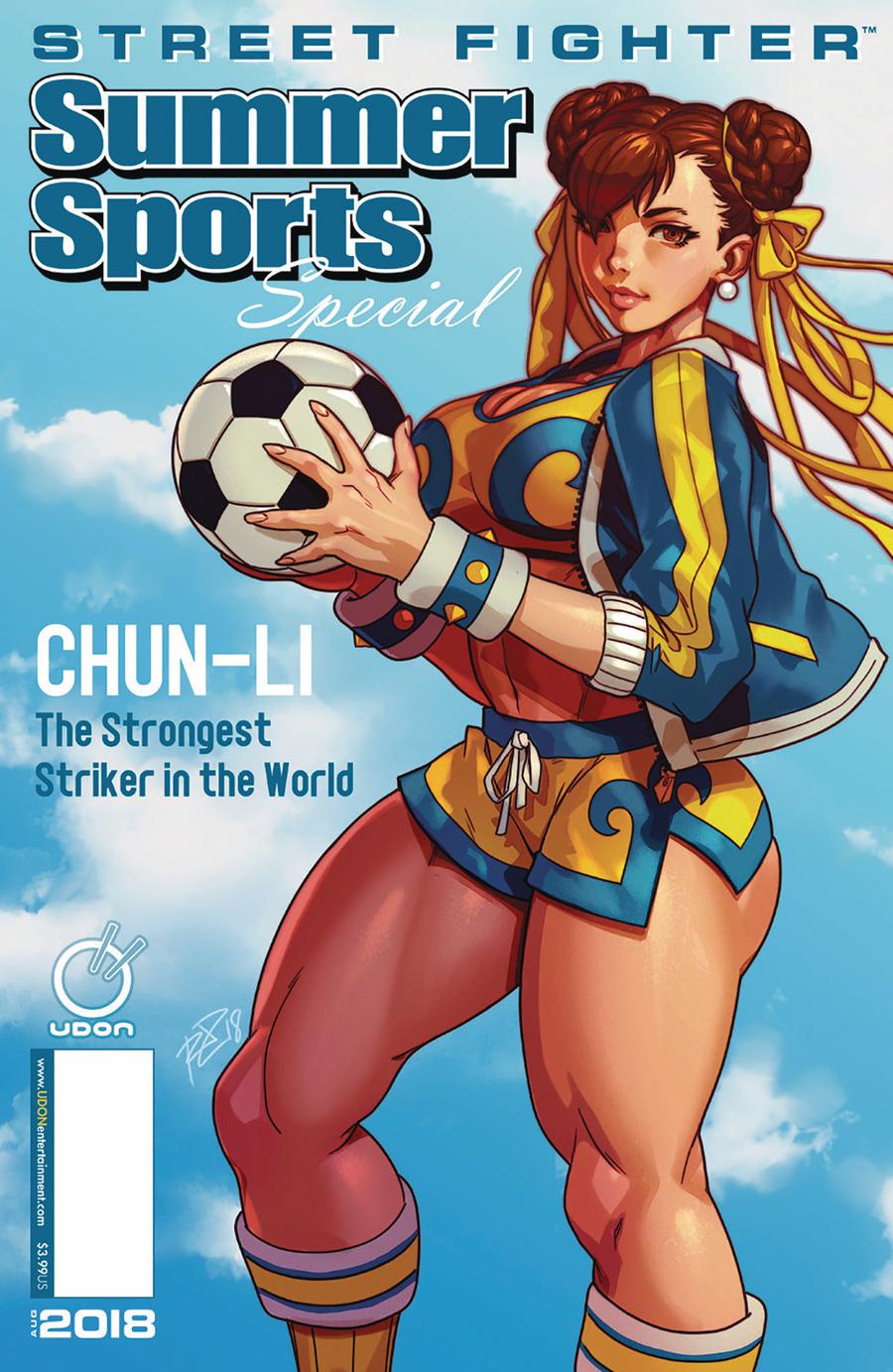 Street Fighter Summer Sports Special #1 Cover A Regular Rob Porter Chun-Li Cover