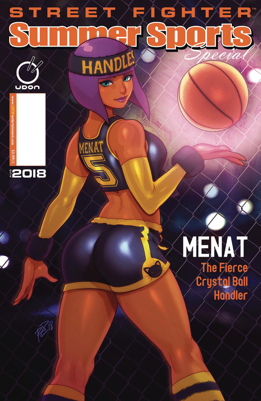 Street Fighter Summer Sports Special #1 Cover C Variant Rob Porter Menat Cover