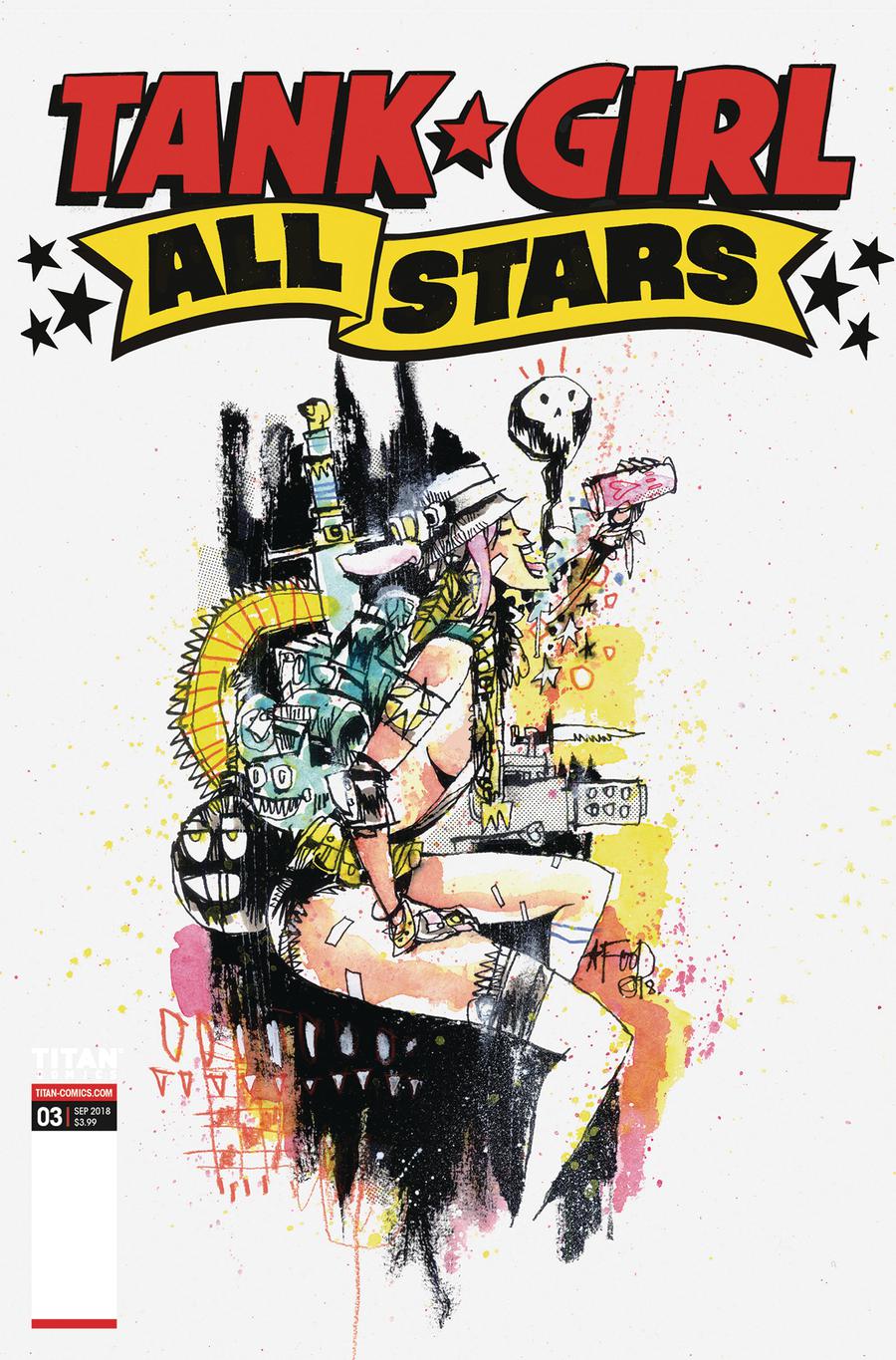 Tank Girl All Stars #3 Cover C Variant Jim Mahfood Cover